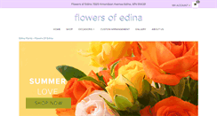 Desktop Screenshot of edinaflowers.com